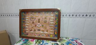 Cuadro nudos marineros vintage