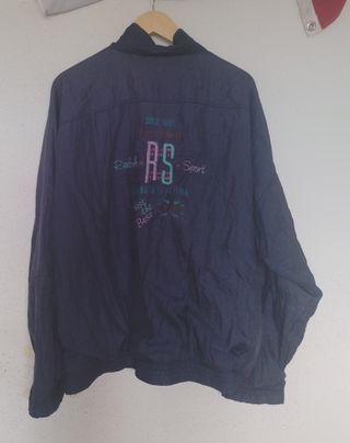 Chaqueta Reebok azul vintage