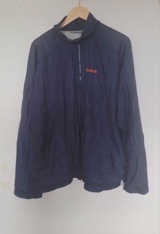 Chaqueta Reebok azul vintage