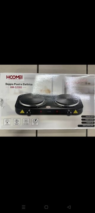 Piastra elettrica doppia Hoomei HM-S2000