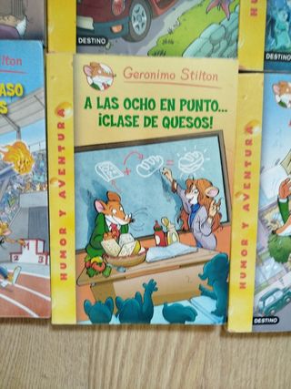 Librós Gerónimo Stilton 