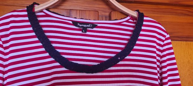 Camiseta rayas estilo marinero