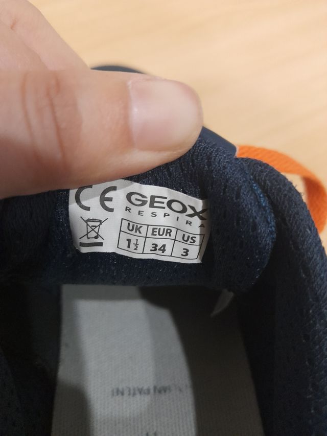 Scarpe Geox blu taglia bambino 34 riscaldabili