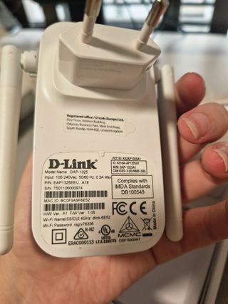 Extensor Wifi D-Link N300 DAP-1325