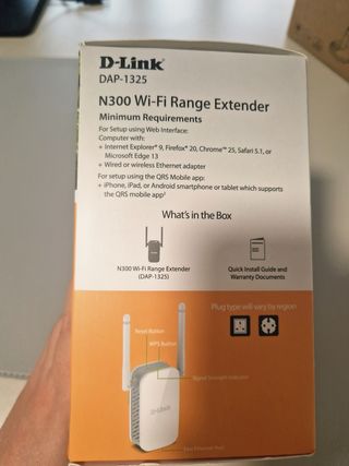 Extensor Wifi D-Link N300 DAP-1325