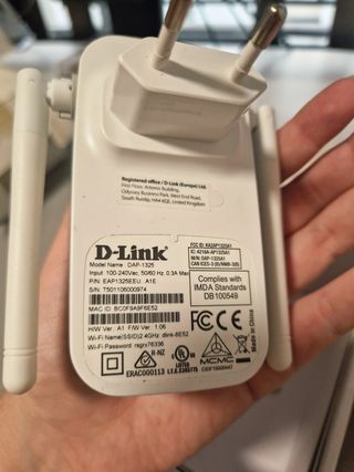 Extensor Wifi D-Link N300 DAP-1325