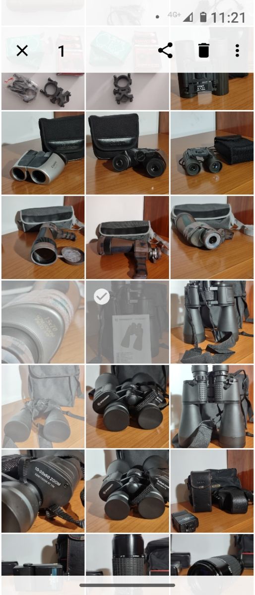 Prismáticos varios modelos