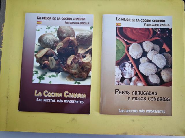 Cuadernos recetas comida canaria