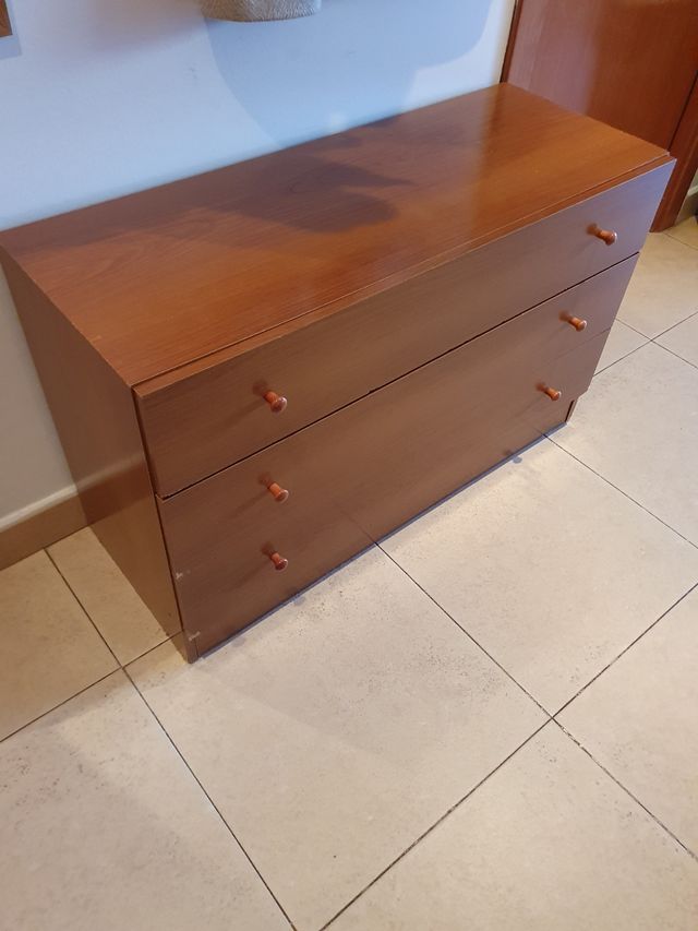 Cajonera madera 3 cajones