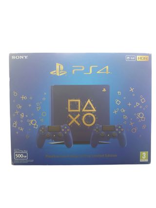 PS4 Slim 500GB - Edición Days of Play + Caja
