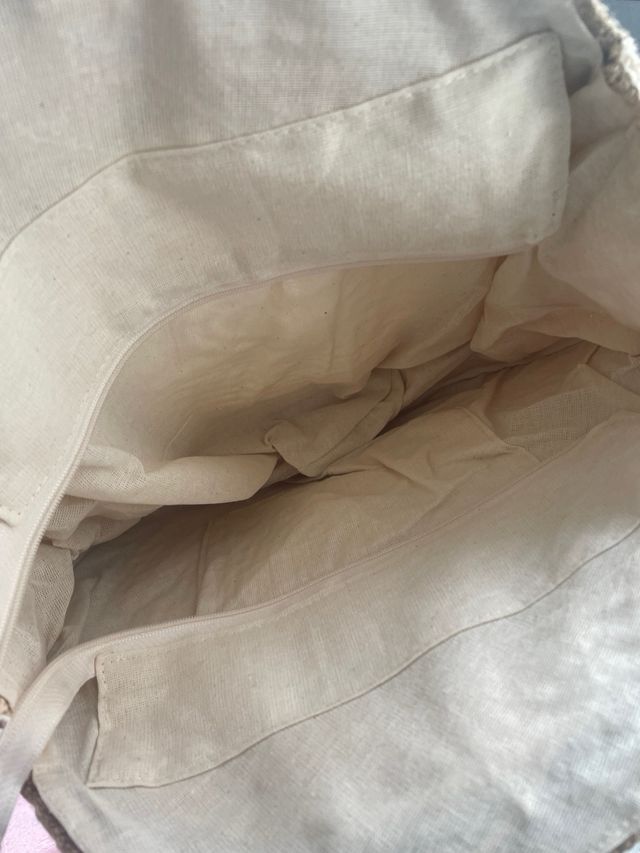 Bolso de yute artesanal