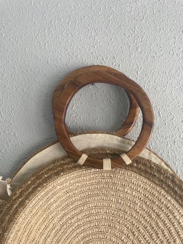 Bolso de yute artesanal