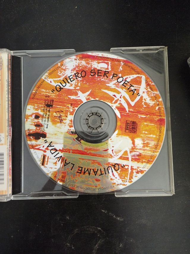 CD Jarabe De Palo - Quiero Ser Poeta