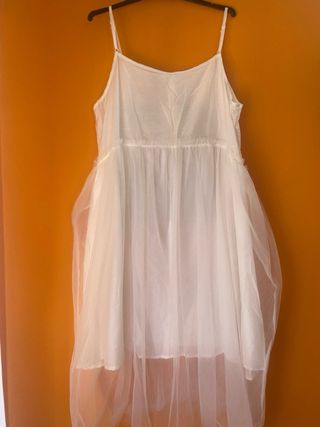 Vestido blanco túnica