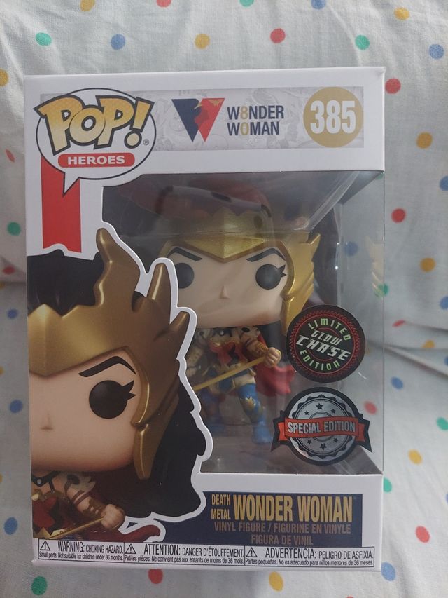 Funko Pop! Wonder Woman Chase limitado 385