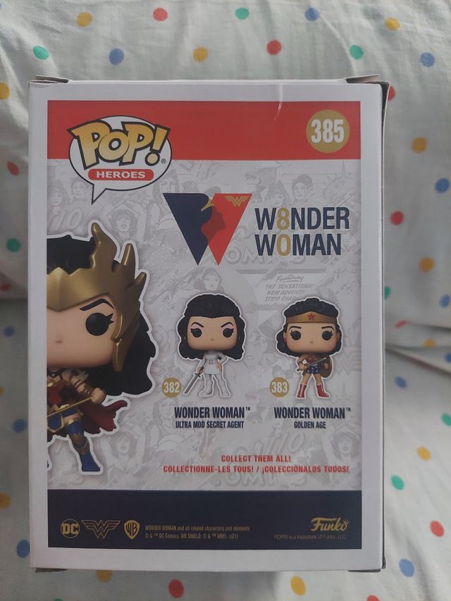 Funko Pop! Wonder Woman Chase limitado 385