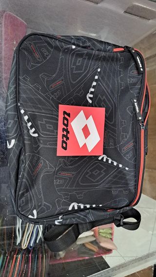 Bandolera Lotto negra y roja