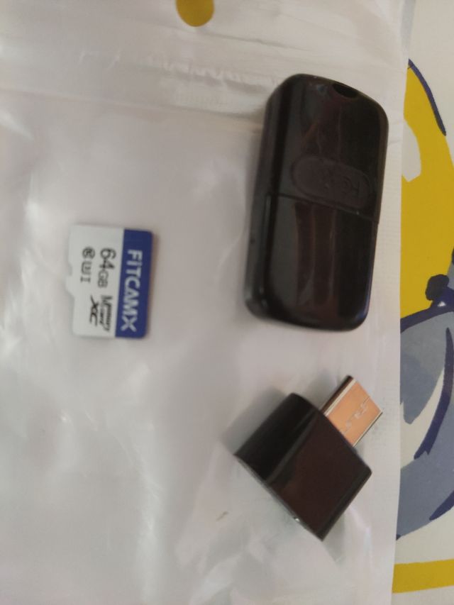 Tarjeta Micro SD FITCAMX 64GB - Adaptador