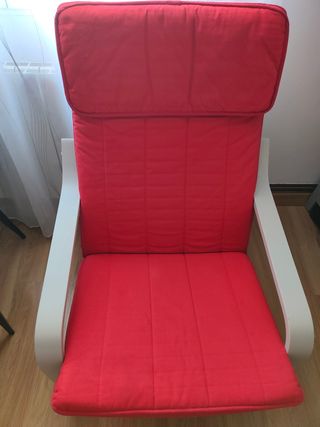 Silla Poang Ikea roja