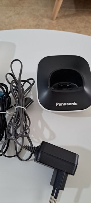 Teléfono inalámbrico Panasonic negro