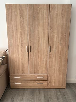 Armario 3 puertas madera