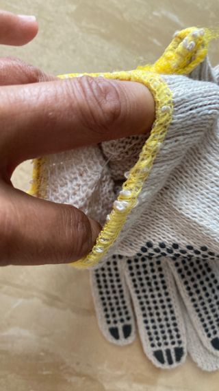 Guantes de trabajo - Beige y Negro