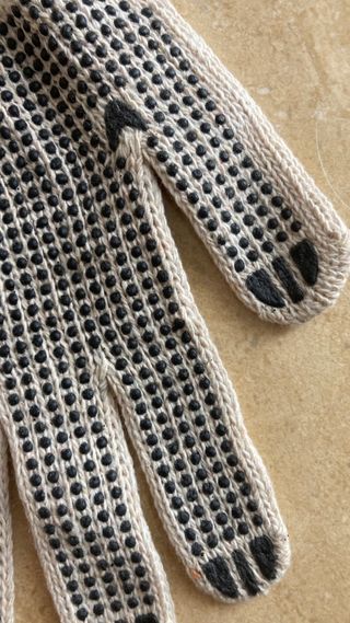 Guantes de trabajo - Beige y Negro
