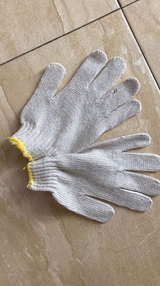 Guantes de trabajo - Beige y Negro