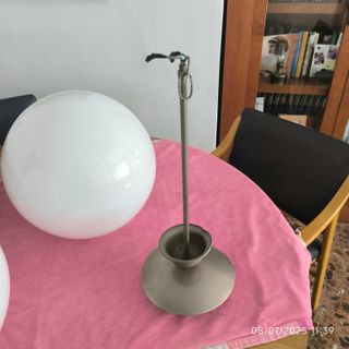 bola de aplique de techo delam año 1950