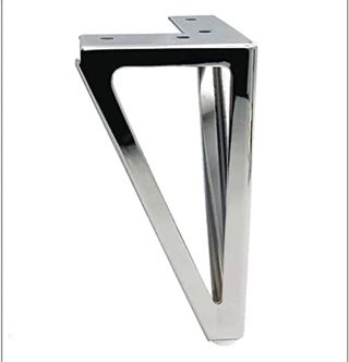Patas para Muebles Acero Inox 4 piezas