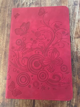Funda tablet roja - Mariposas Samsung Galaxy TabS6
