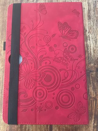 Funda tablet roja - Mariposas Samsung Galaxy TabS6