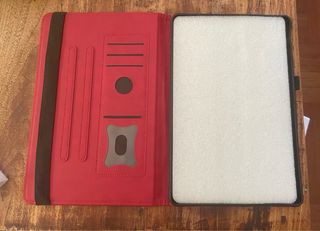 Funda tablet roja - Mariposas Samsung Galaxy TabS6