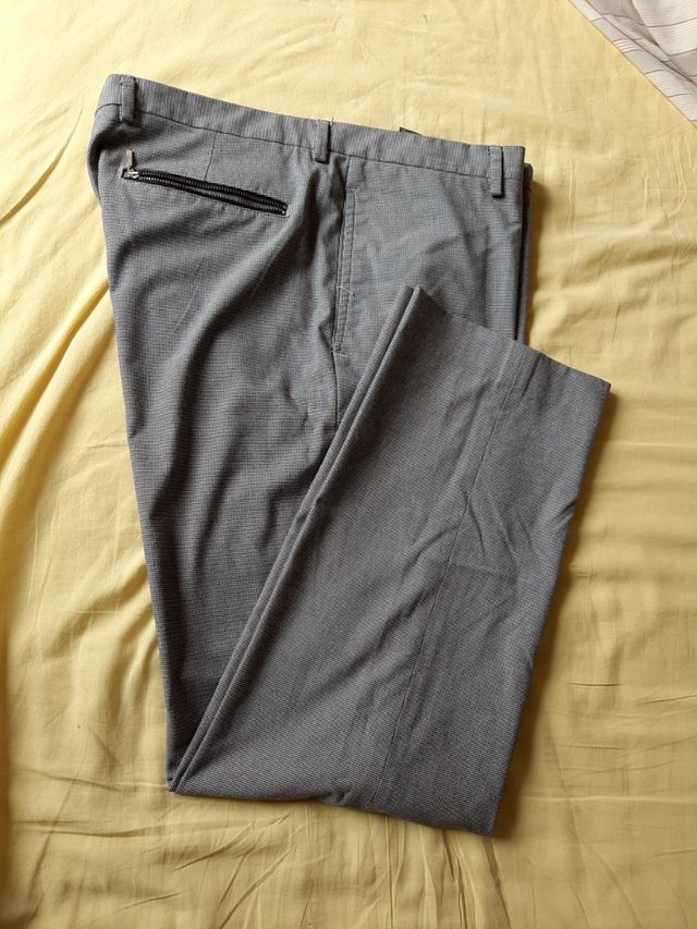 Pantalón hombre gris - Casual