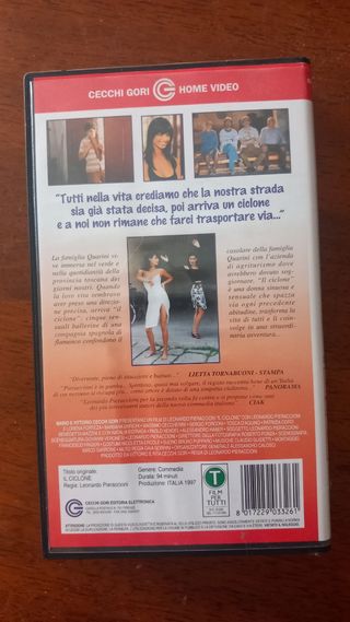 VHS Il Ciclone - Leonardo Pieraccioni