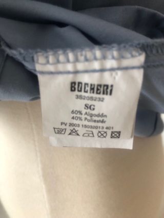 Blusa azul sin mangas mujer