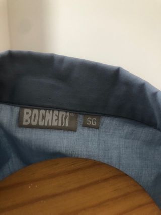 Blusa azul sin mangas mujer