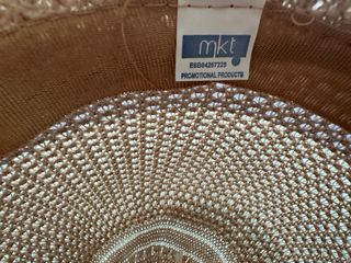 Sombrero playa BMW beige