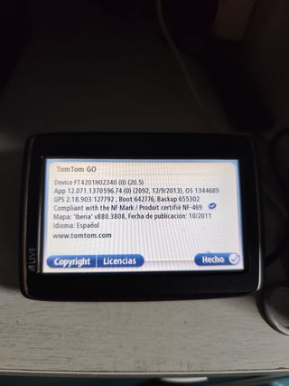 GPS TomTom Go Live 4ER41