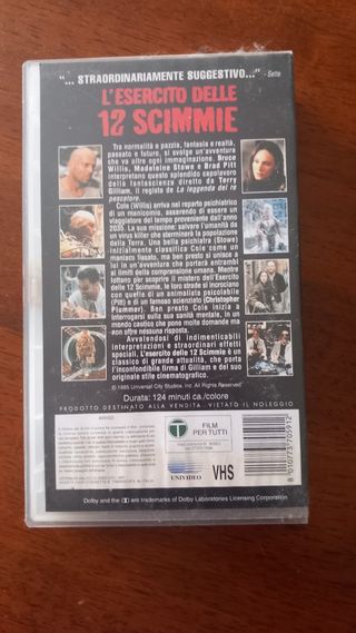 VHS L'Esercito delle 12 Scimmie (1995)