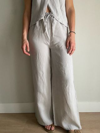 Conjunto gris de Zara