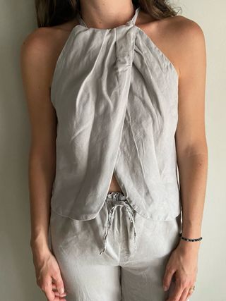 Conjunto gris de Zara