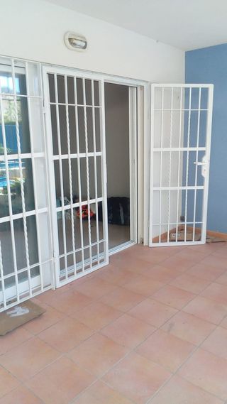Rejas de protección para puerta