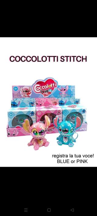 Coccolotti Stitch: Portachiavi parlanti