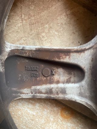 Llantas Mercedes 16" - 4 unidades