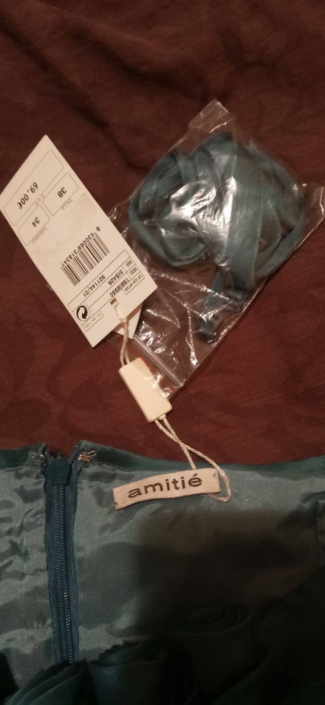 Top  Azul verdoso. Talla M