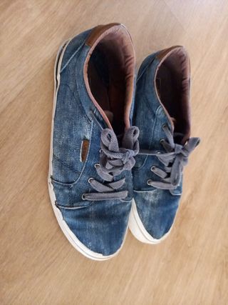 Zapatillas de lona Vans color vaqueras