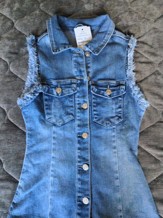 Vestido vaquero chica- Talla S
