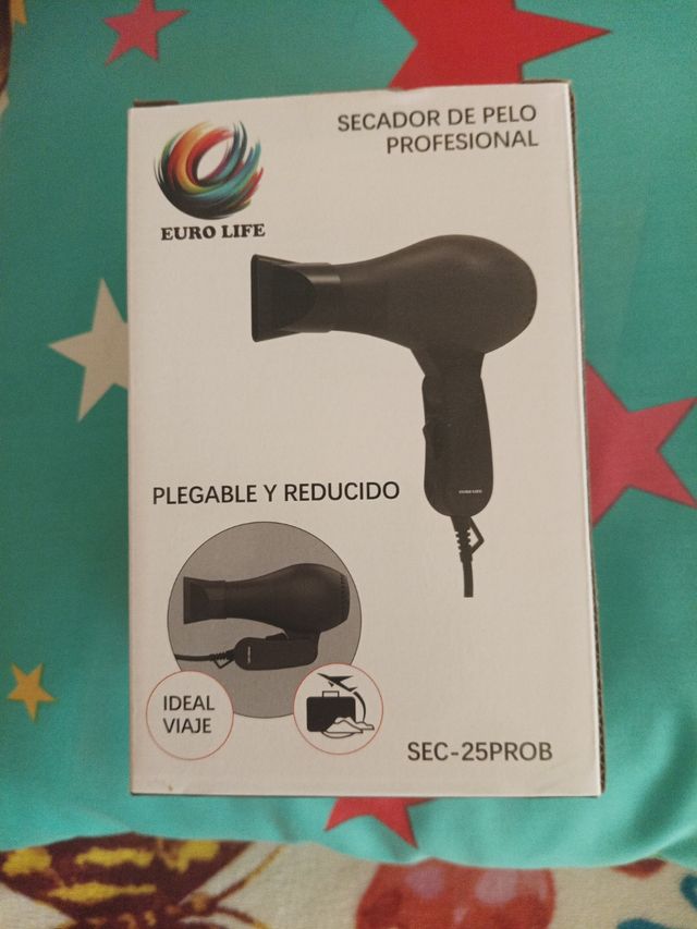 Secador Pelo Euro Life Plegable SIN ESTRENAR!!!