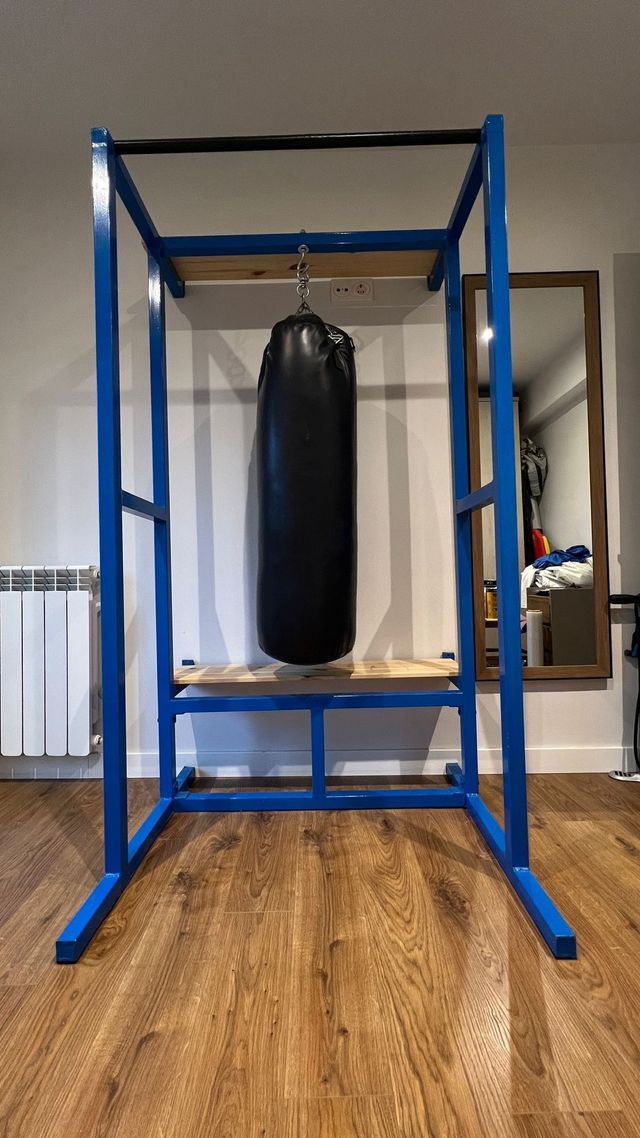 Saco Boxeo Y soporte dominadas